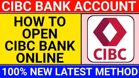 open checking account online cibc.